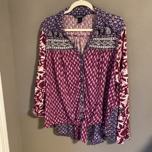 SOLD - Lucky Brand Top Size 3X